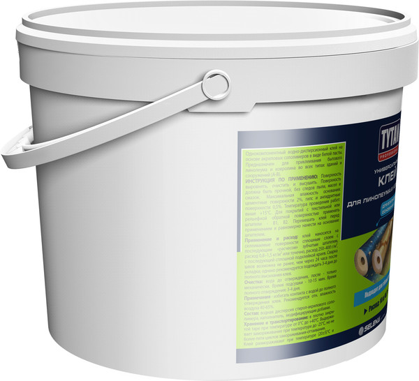 Изображение товара Клей для напольных покрытий Tytan Professional Для линолеума и ковролина 17417 (14кг)