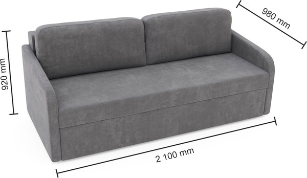 Изображение товара Диван Mio Tesoro BRUNO (Nuvola 86)