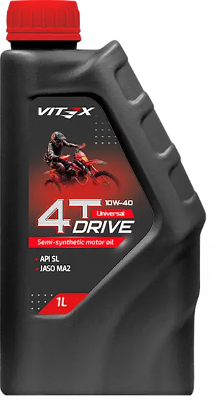 Моторное масло Vitex Drive Universal 4T 10W40 / v311601 (1л) — фото 3