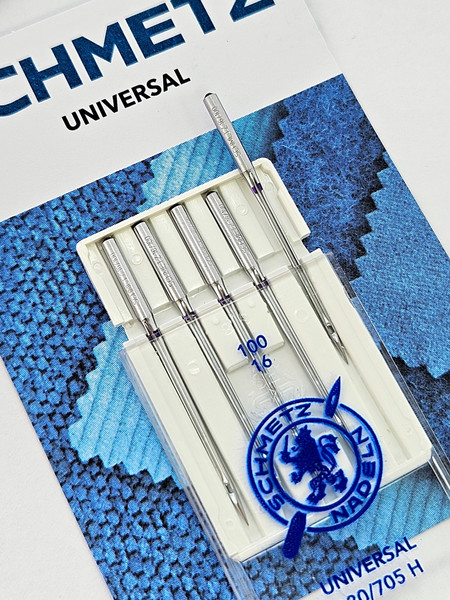 Изображение товара Набор игл для бытовой швейной машины Schmetz 130/705H Universal NM100 (5шт)