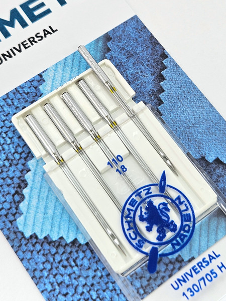 Изображение товара Набор игл для бытовой швейной машины Schmetz 130/705H Universal NM110 (5шт)