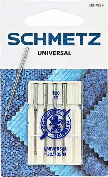 Изображение товара Набор игл для бытовой швейной машины Schmetz 130/705H Universal NM120 (5шт)