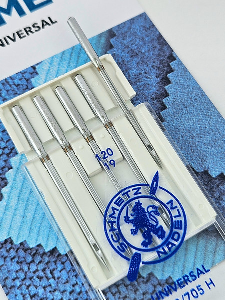 Изображение товара Набор игл для бытовой швейной машины Schmetz 130/705H Universal NM120 (5шт)