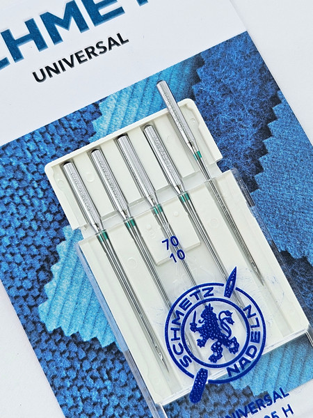 Изображение товара Набор игл для бытовой швейной машины Schmetz 130/705H Universal NM70 (5шт)