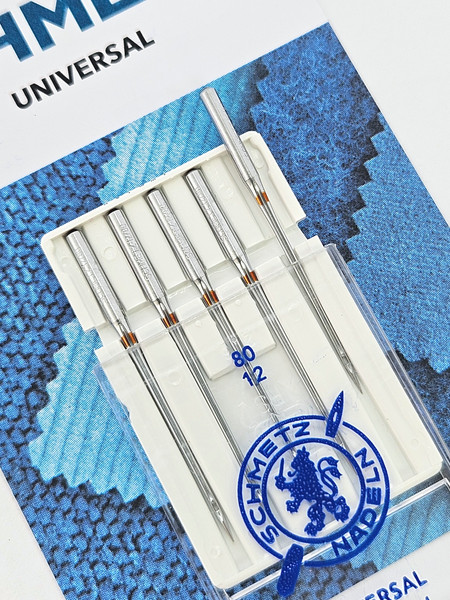 Изображение товара Набор игл для бытовой швейной машины Schmetz 130/705H Universal NM80 (5шт)