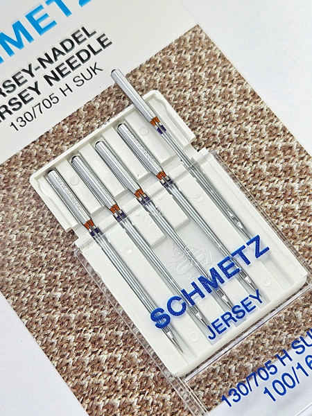 Изображение товара Набор игл для бытовой швейной машины Schmetz 130/705H-SUK Jersey NM100 (5шт)