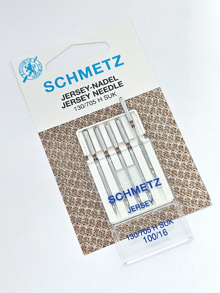 Изображение товара Набор игл для бытовой швейной машины Schmetz 130/705H-SUK Jersey NM100 (5шт)