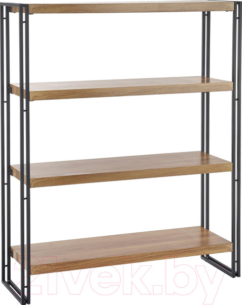 Изображение товара Стеллаж Halmar Bolivar REG-1 (дуб золотой/черный)