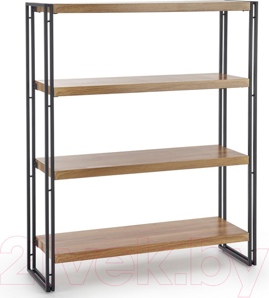 Изображение товара Стеллаж Halmar Bolivar REG-1 (дуб золотой/черный)