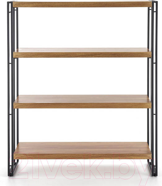 Изображение товара Стеллаж Halmar Bolivar REG-1 (дуб золотой/черный)