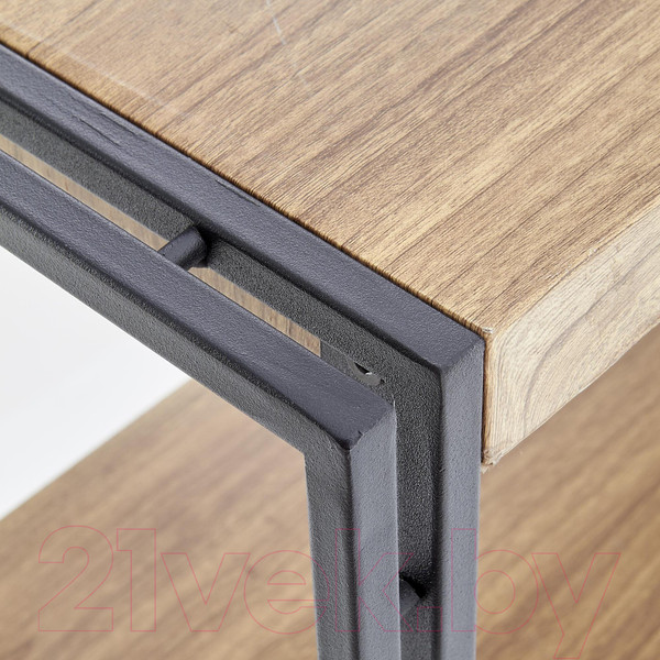 Изображение товара Стеллаж Halmar Bolivar REG-1 (дуб золотой/черный)