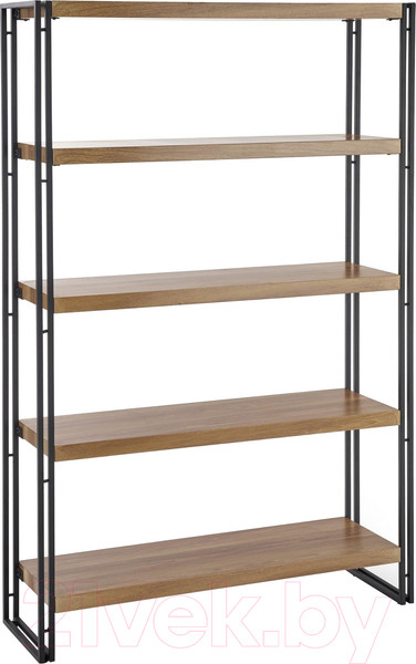 Изображение товара Стеллаж Halmar Bolivar REG-2 (дуб золотой/черный)