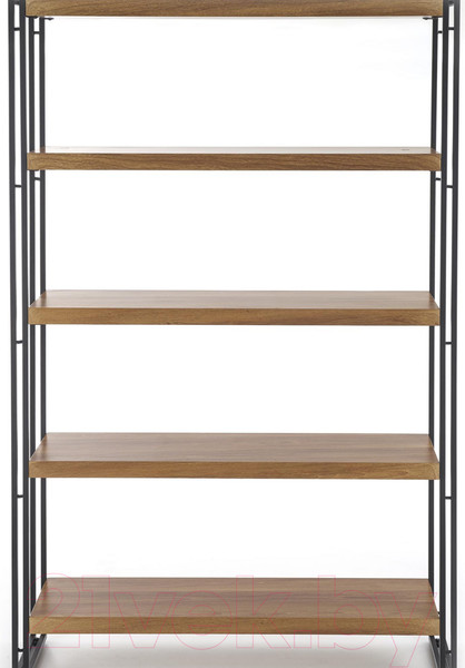 Изображение товара Стеллаж Halmar Bolivar REG-2 (дуб золотой/черный)