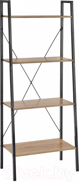 Изображение товара Стеллаж Halmar Narvik REG-2 (дуб сонома/черный)