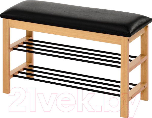 Изображение товара Банкетка Halmar ST-11 (черный/дуб натуральный)