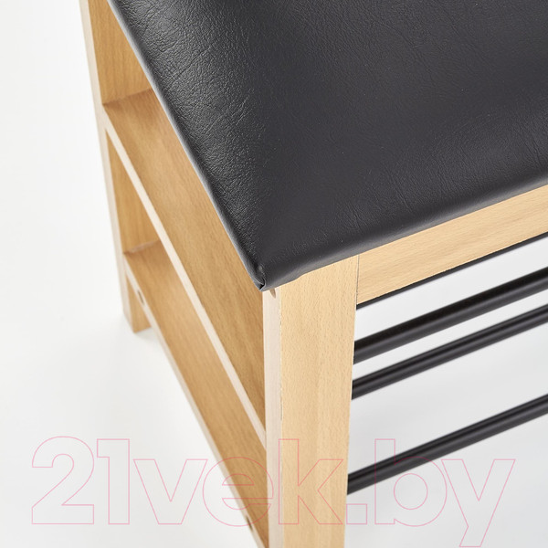 Изображение товара Банкетка Halmar ST-11 (черный/дуб натуральный)