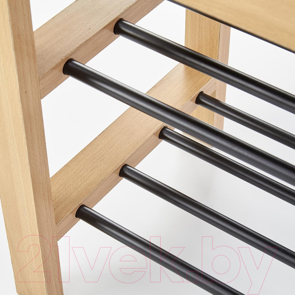 Изображение товара Банкетка Halmar ST-11 (черный/дуб натуральный)