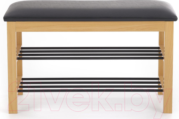 Изображение товара Банкетка Halmar ST-11 (черный/дуб натуральный)