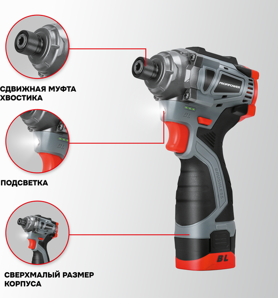 Изображение товара Набор электроинструмента Profipower ProfiSet 2A16 / E0227