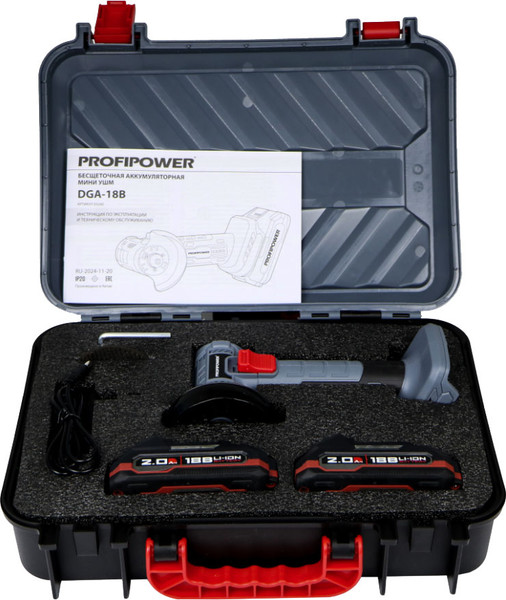 Изображение товара Угловая шлифовальная машина Profipower DGA-18B / E0240