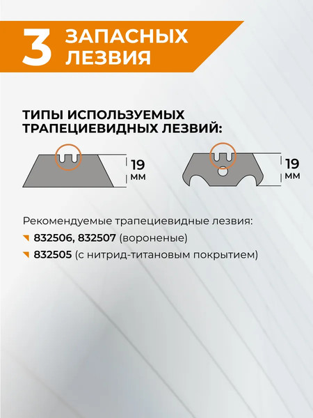Изображение товара Нож пистолетный Rage Универсальный / 831115