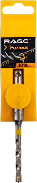 Изображение товара Бур Rage SDS-plus Furious 6x110мм / 567611