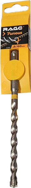 Изображение товара Бур Rage SDS-plus Furious 8x160мм / 567816