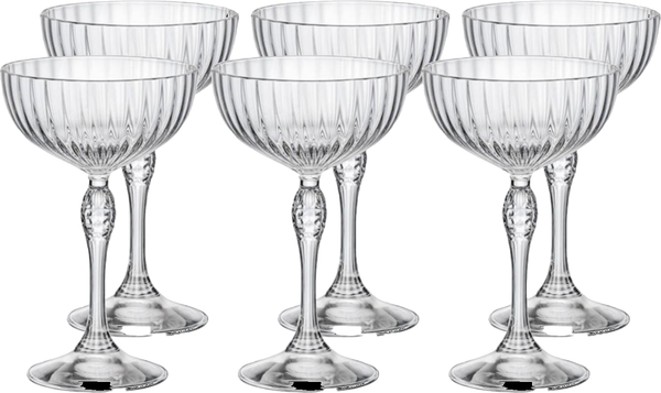 Изображение товара Набор бокалов Bormioli Rocco Америка'20е 1.22137-6 (230 мл, 6 шт)