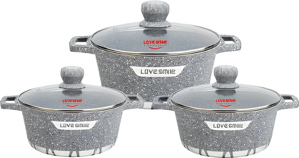 Изображение товара Набор кастрюль Love Smile LS20063