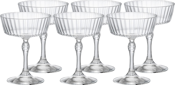 Изображение товара Набор бокалов Bormioli Rocco Америка'20е 1.22150-6 (275 мл, 6 шт)
