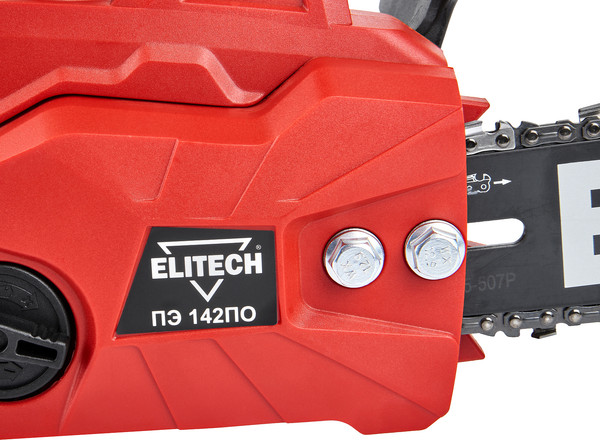 Изображение товара Пила цепная аккумуляторная Elitech ПЭ 142ПО / 210673 (E1611.022.00)