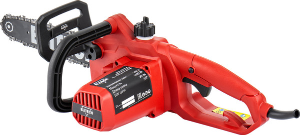 Изображение товара Пила цепная аккумуляторная Elitech ПЭ 142ПО / 210673 (E1611.022.00)