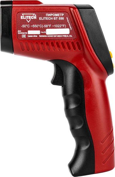 Изображение товара Пирометр Elitech БТ 550 / 204885