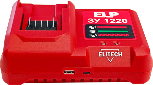 Изображение товара Зарядное устройство для электроинструмента Elitech 205785 (E0911.006.00)