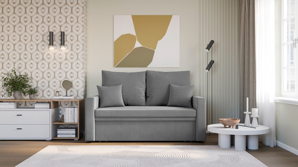 Изображение товара Диван Mio Tesoro Тунне SB2 (Linea Media 83 grey)