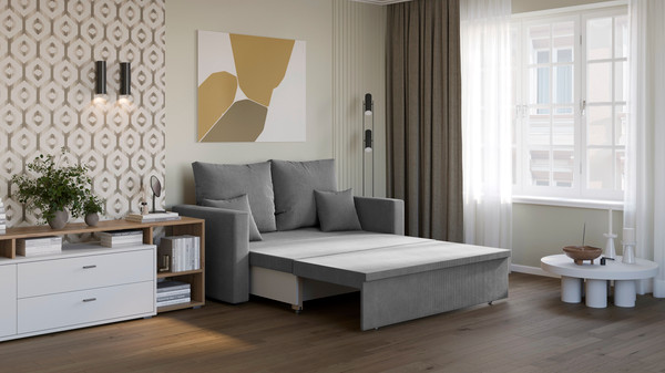 Изображение товара Диван Mio Tesoro Тунне SB2 (Linea Media 83 grey)