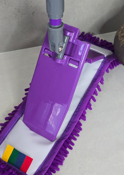 Изображение товара Швабра с отжимом Mellor Vogue ML1002-1 (фиолетовый)