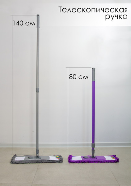 Изображение товара Швабра с отжимом Mellor Vogue ML1002-2 (серый)