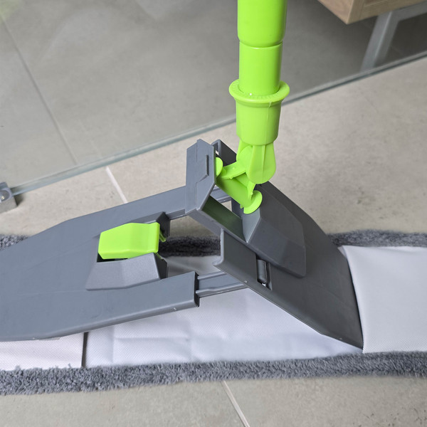 Изображение товара Швабра с отжимом Mellor Step ML1004-1 (серый/зеленый)