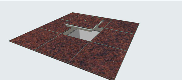 Изображение товара Люк напольный Eluki Берлога Мини 50x50