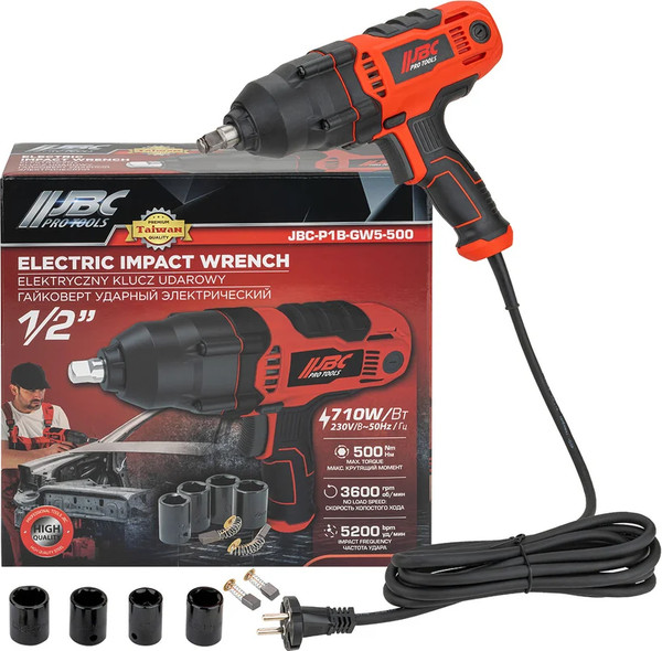 Изображение товара Гайковерт JBC P1B-GW5-500 (65922)