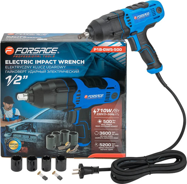 Изображение товара Гайковерт Forsage F-P1B-GW5-500 (65921)