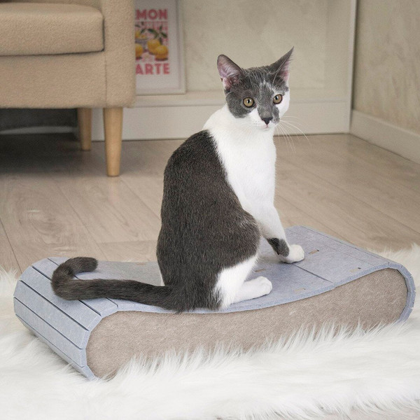 Изображение товара Домик-когтеточка Дарэленд Войлок / 8052сер-беж