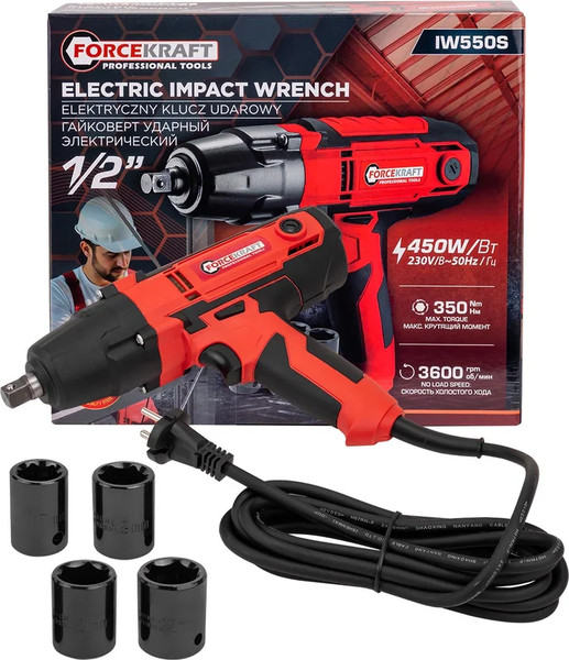 Изображение товара Гайковерт ForceKraft FK-IW550S (65919)