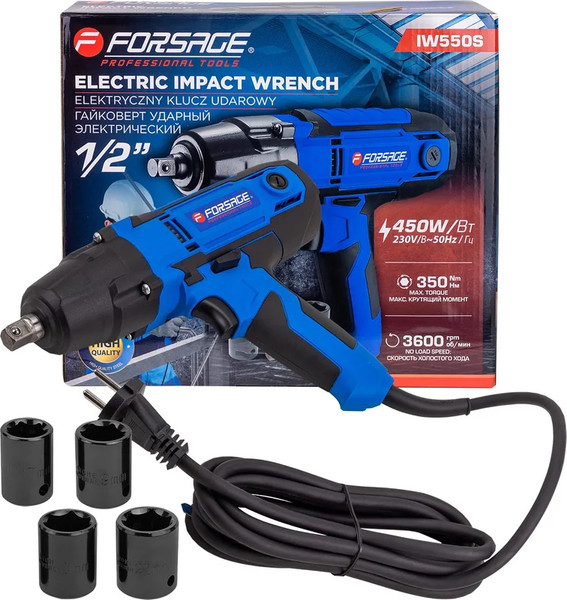 Изображение товара Гайковерт Forsage F-IW550S (65916)