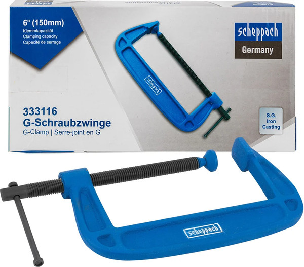 Изображение товара Струбцина Scheppach Sch-333116 (65640)