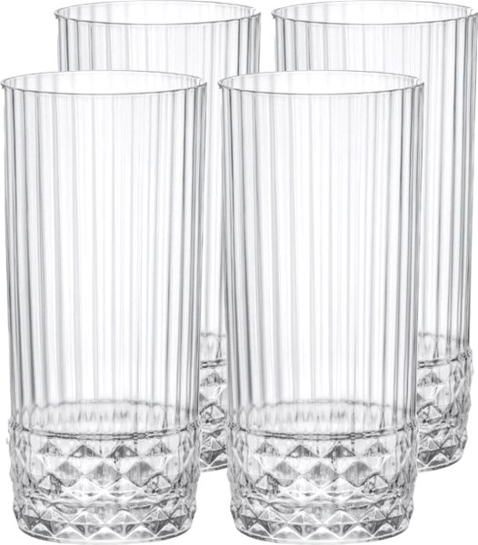 Изображение товара Набор стаканов Bormioli Rocco Америка'20е 1.22141-4 (490 мл, 4 шт)