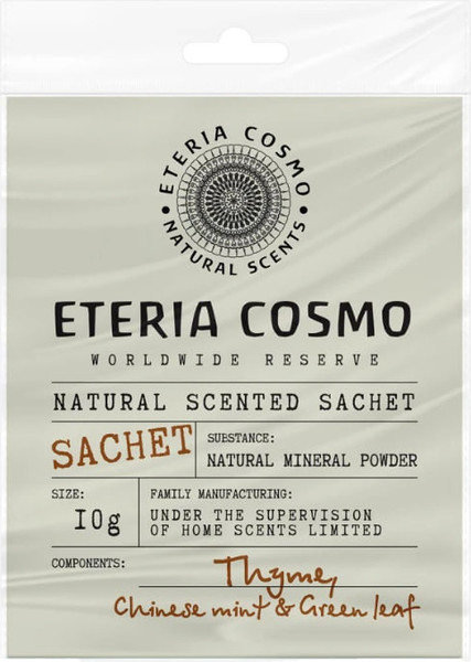Изображение товара Ароматическое саше Eteria Cosmo Чабрец китайская мята и зеленый лист ETC0315 (10г)