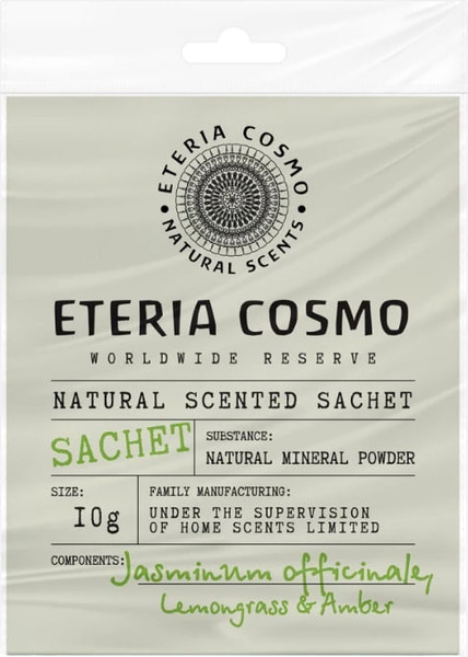 Изображение товара Ароматическое саше Eteria Cosmo Жасмин лемонграсс и амбра ETC0324 (10г)