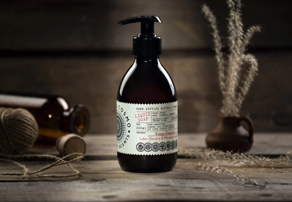 Изображение товара Мыло жидкое Eteria Cosmo Парфюмированное Фрезия сирень и драгоценное дерево ETC0421 (300мл)